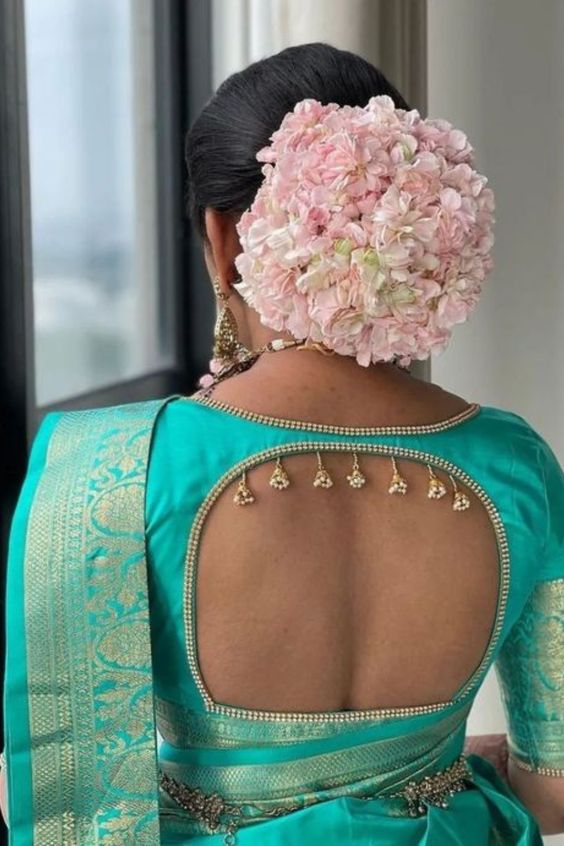  Back Cut Patterns Pattu Saree Blouse Design